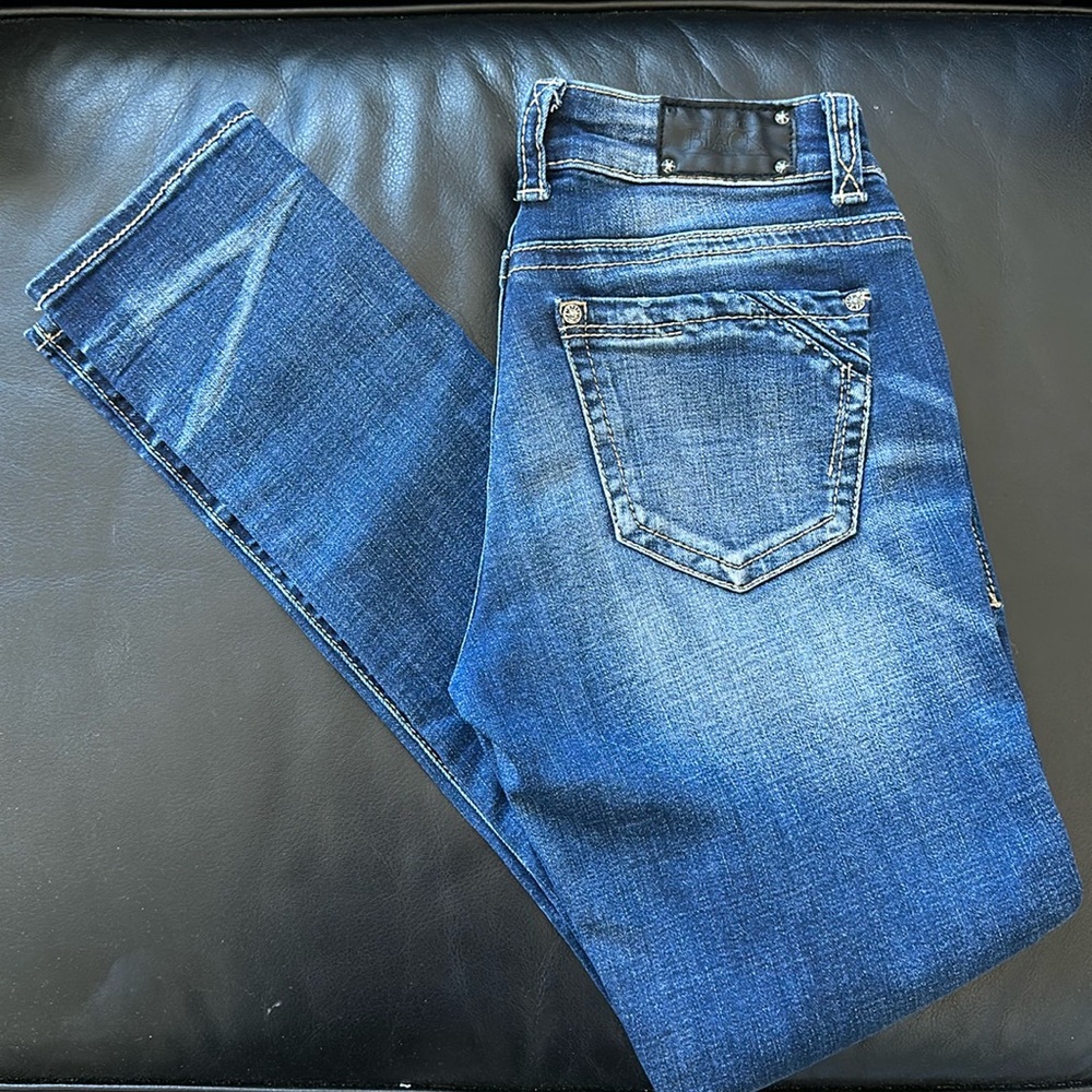 Buckle Black skinny jeans